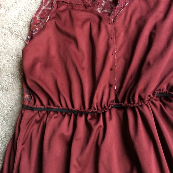 Eyeshadow sleeveless dress with lace Size M - Picture 11 of 14